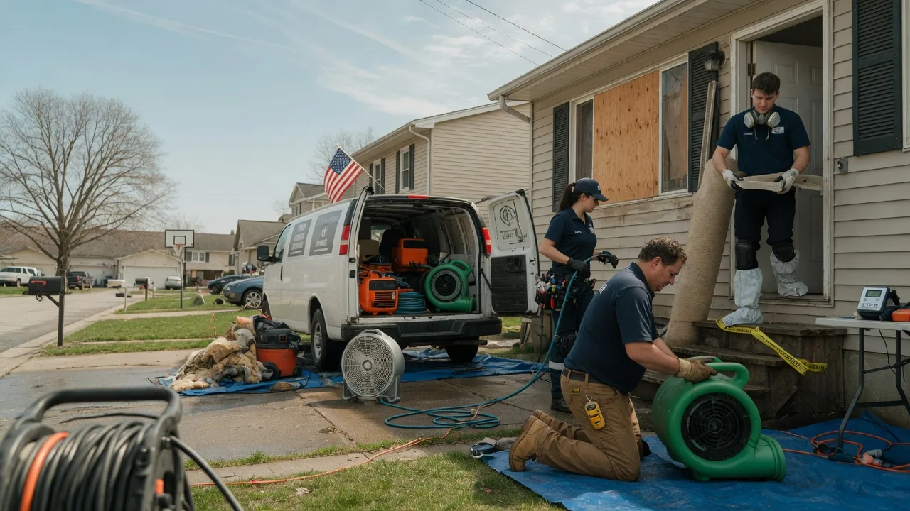 Water Damage Restoration in Ellsworth, PA near me
